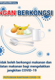 Jangan Berkongsi Makanan & Peralatan Makanan